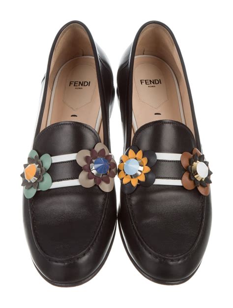 fendi loafers women's